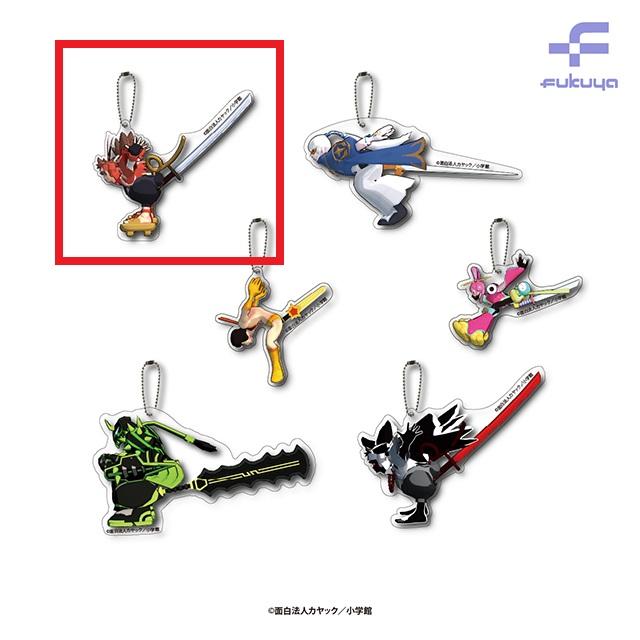 A:デンスケ】ケツバトラー アクリルキーホルダー オンラインクレーン