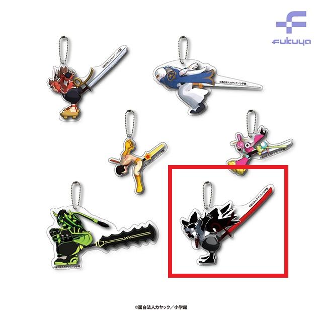 D:狂血狼】ケツバトラー アクリルキーホルダー オンラインクレーン