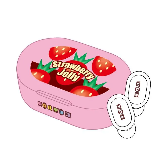 Cいちごゼリー】チロルチョコ ワイヤレスイヤホン2 オンラインクレーン
