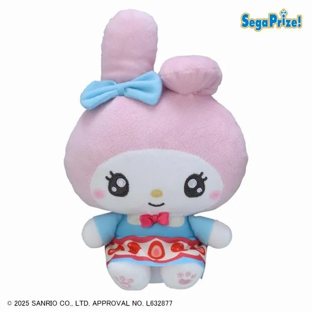 Bマイメロディ】ゆるかわ サンリオキャラクターズ ぬいぐるみ