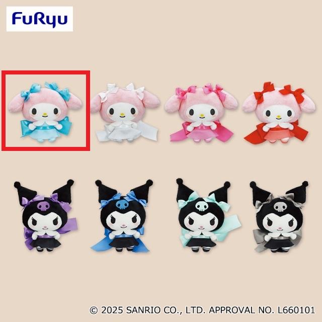 Aマイメロディ(ブルー)】マイメロディ・クロミ リボンDEむすぼ