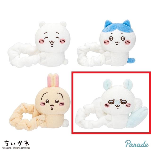 Dモモンガ】ちいかわ ぬいぐるみシュシュ オンラインクレーンゲーム