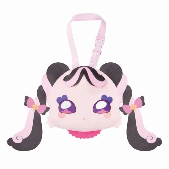 Cメロロン】キミとアイドルプリキュア♪ ストラップ付き顔型ぬいぐるみ