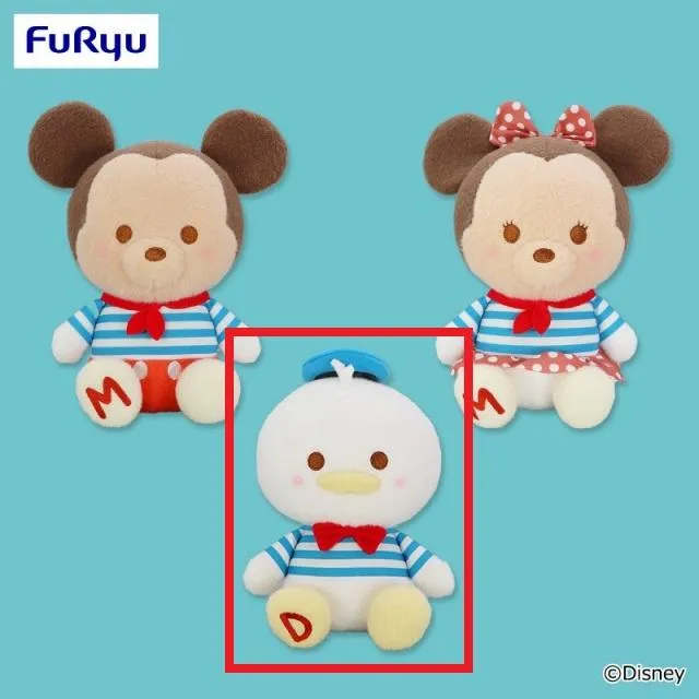 Cドナルド】ミッキー&フレンズ ミルキーボア BIGぬいぐるみ～マリン