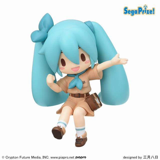 B動物園(青リボン)】初音ミクシリーズ ふわぷち ちょこのせ ミニ