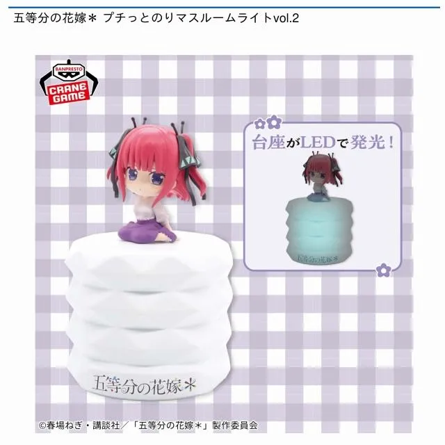 五等分の花嫁 プチっとのりマスルームライト　25箱セット 五等分の花嫁 プチっとのりマスルームライト 25箱セット 五等分の花嫁