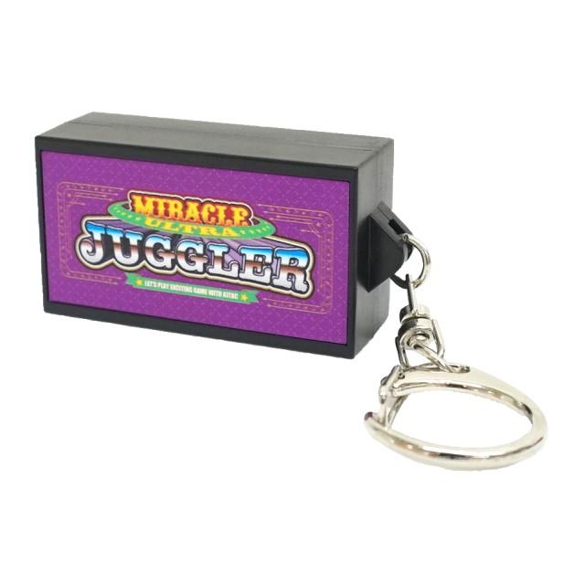 Dウルトラミラクルジャグラー】JUGGLER 光る!パネルキーホルダー
