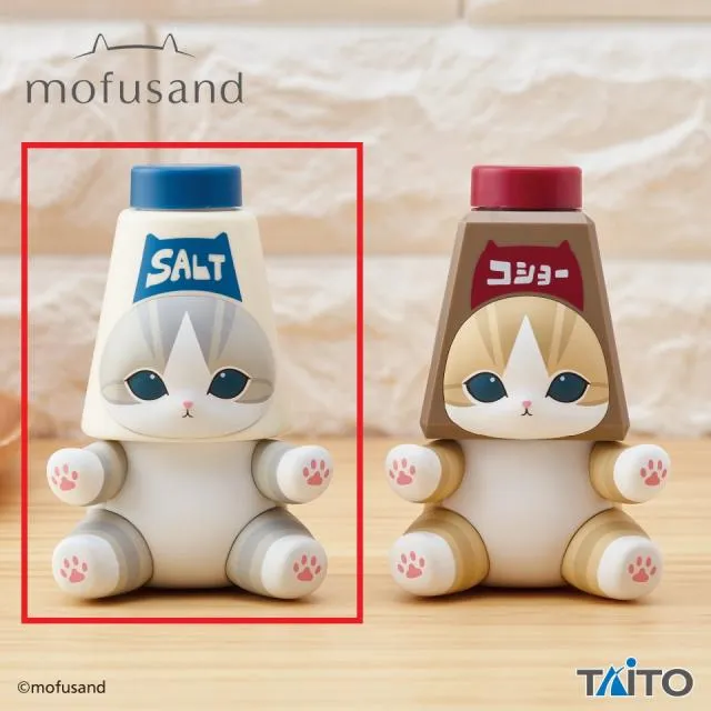 mofusand キッチンフィギュア調味料入れ A塩にゃん】mofusand キッチンフィギュア～調味料入れ～ オンライン