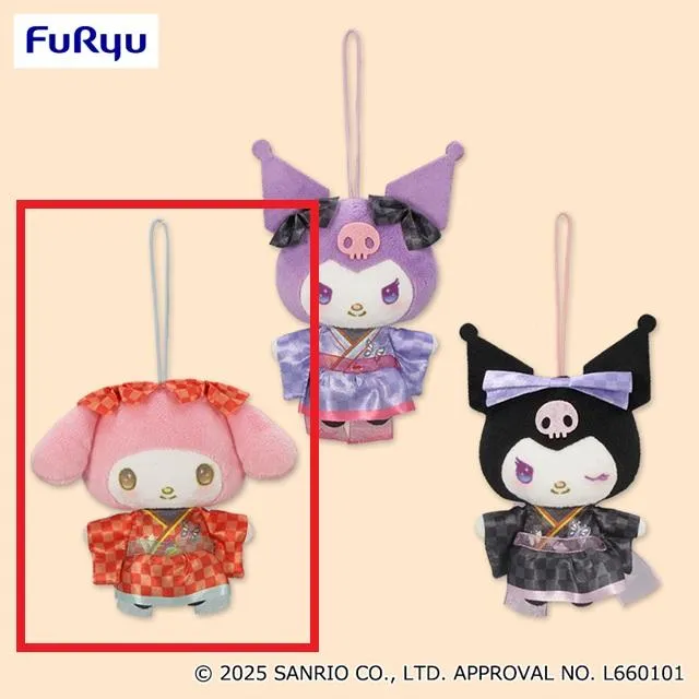 Aマイメロディ】マイメロディ・クロミ 浴衣マスコット オンライン