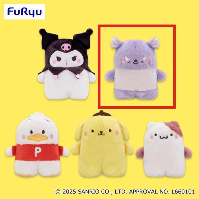 非売品♡サンリオ♡ミミィ プッシュでポンッ！ シークレット ぷらりんマスコット Bバク】サンリオキャラクターズ ならべてどーみぃふれんず マスコット