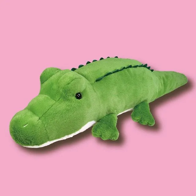 Cダークグリーン】でっかい!ワニふわふわぬいぐるみ100cm 4 オンライン