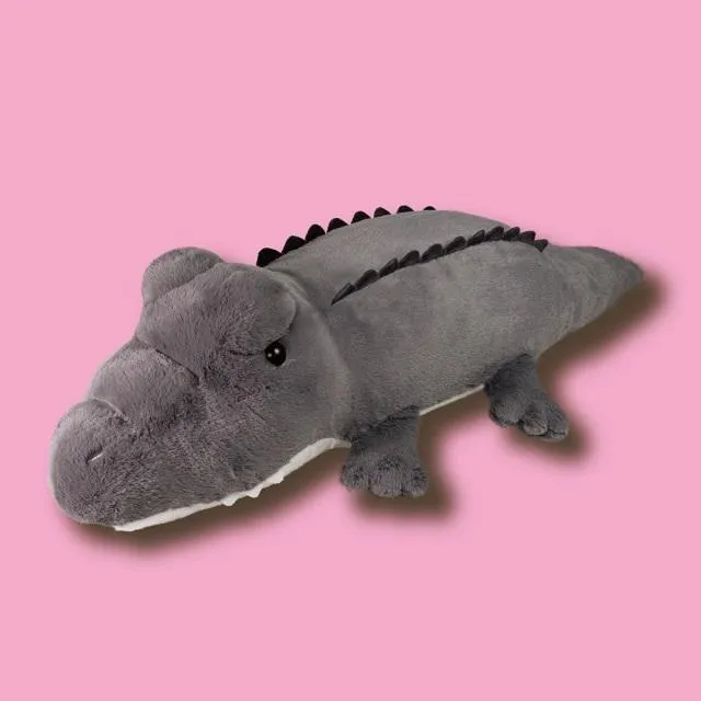 Bブラック】でっかい!ワニふわふわぬいぐるみ100cm 4 オンライン