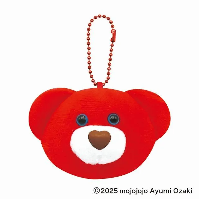 Cクマ(レッド)】mojojojo フェイスポーチBC オンラインクレーンゲーム