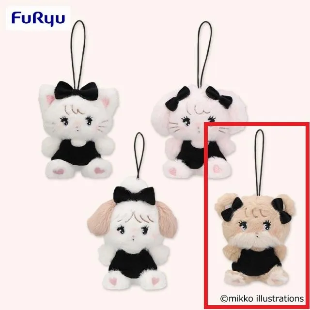 Dラテ】mikko characters BLACK RIBBON マスコット オンラインクレーン