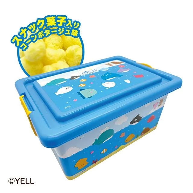 つぶらな瞳 水族館お菓子コンテナ オンラインクレーンゲーム DMMオンクレ