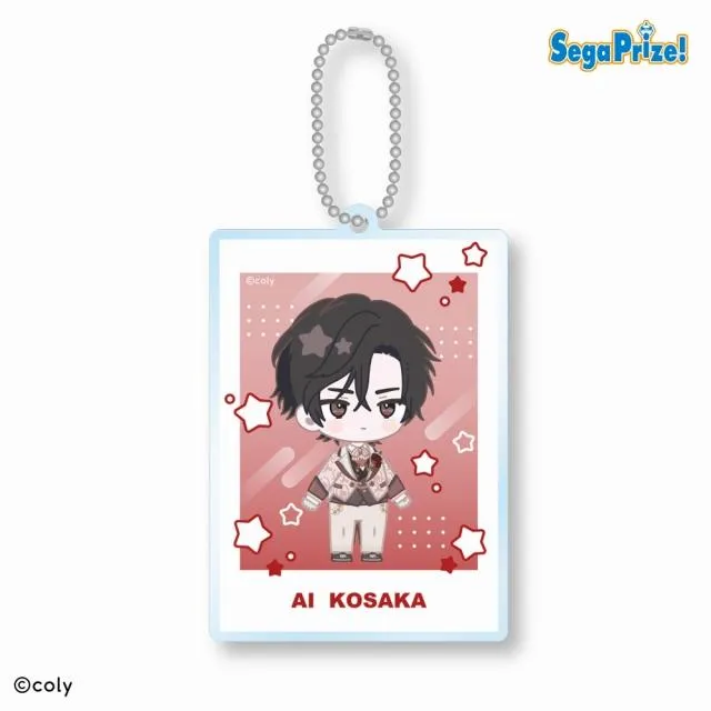 A皇坂逢】『ブレイクマイケース』 クリアキーチェーン～本部&交際部