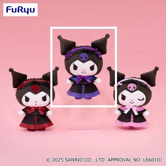 Bパープル】クロミ ケープドレスぬいぐるみ オンラインクレーンゲーム
