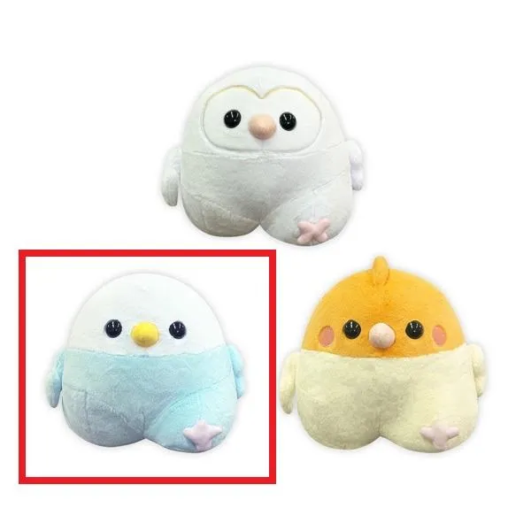 Cセキセイインコ】走る小鳥 BIGぬいぐるみ オンラインクレーンゲーム