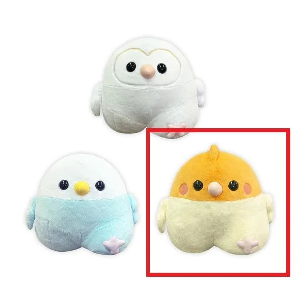 Aオカメインコ】走る小鳥 BIGぬいぐるみ オンラインクレーンゲーム DMM