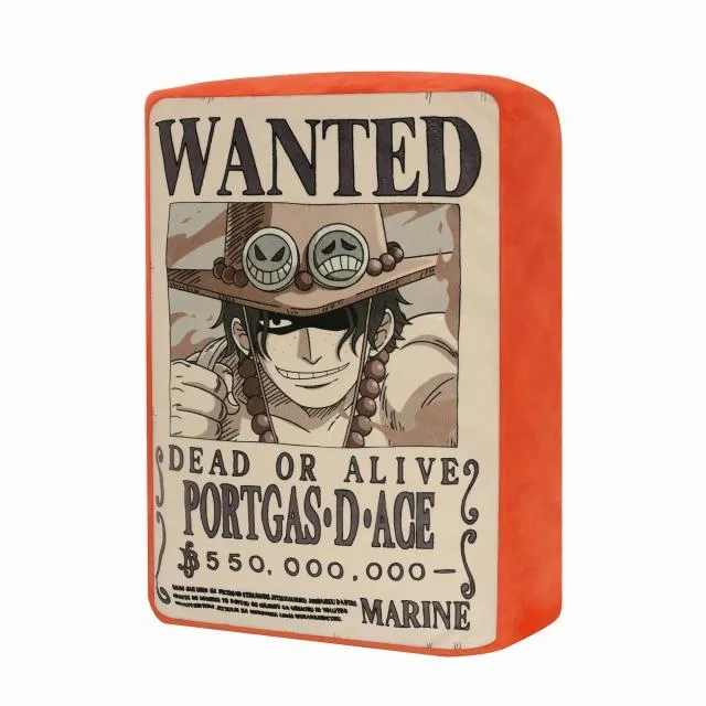 ロジャー手配書　エース手配書 Bポートガス・D・エース】ワンピース 手配書ぬいぐるみ～ルフィ