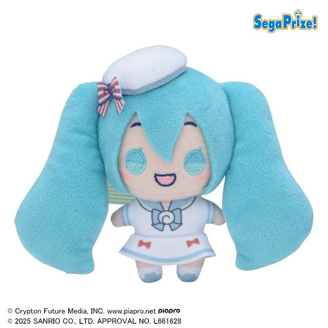 A初音ミク(白セーラー)】初音ミク×シナモロール マスコット