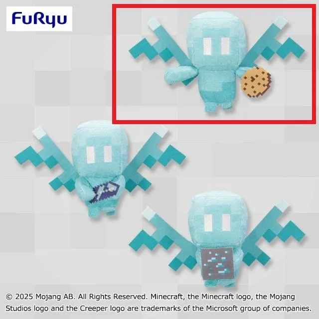 Aアレイとクッキー】マインクラフト ふわふわアレイぬいぐるみ