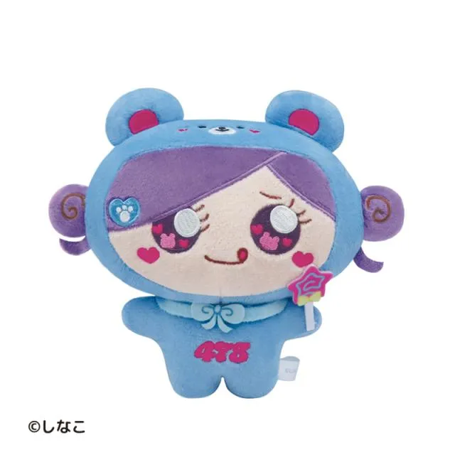 Cブルー】しなクマぬいぐるみ オンラインクレーンゲーム DMMオンクレ