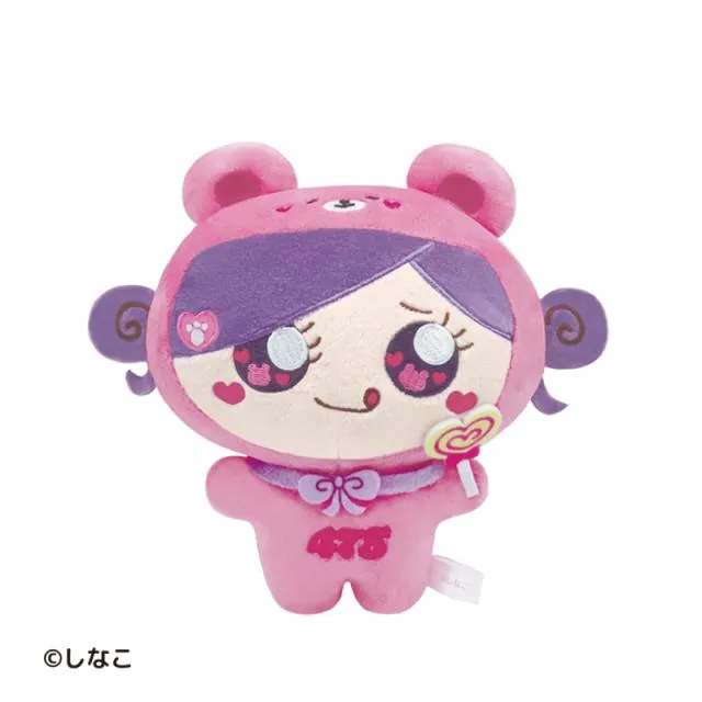 Bピンク】しなクマぬいぐるみ オンラインクレーンゲーム DMMオンクレ