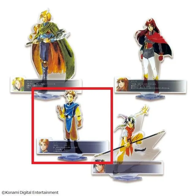 【最終値下げ】ガシャポンオンライン 幻想水滸伝Ⅰ＆Ⅱ アクリルスタンド 幻想水滸伝Ⅰ＆Ⅱ HDリマスター アクリルスタンド 門の紋章戦争 Vol.1