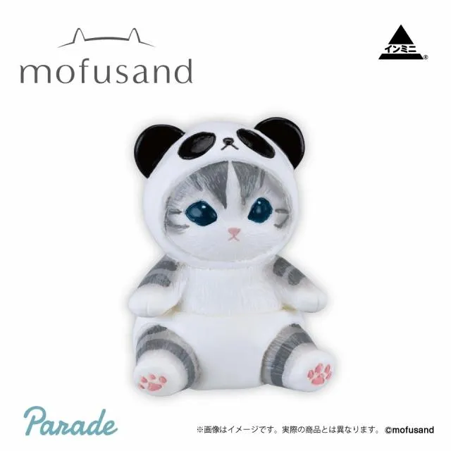 Cパンダ】mofusand インテリアミニフィギュア5 オンラインクレーン