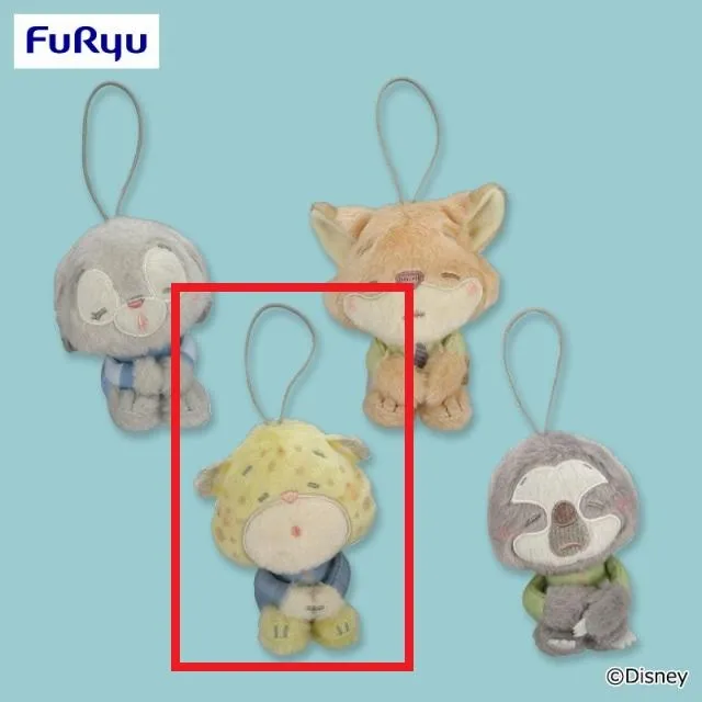 Cクロウハウザー】ズートピア ねむぐるみ マスコット③ オンライン