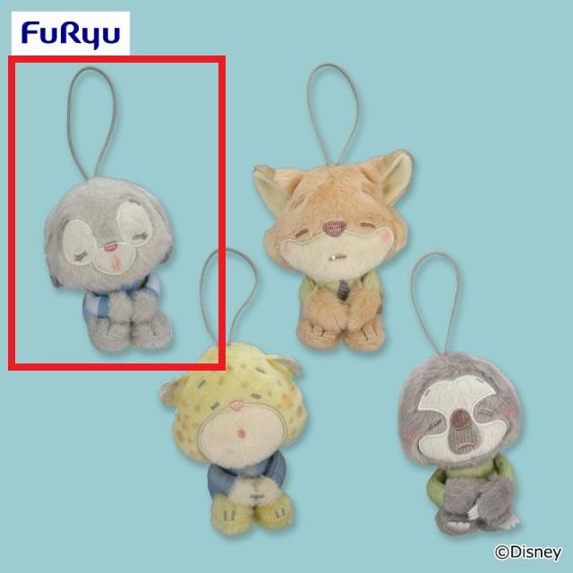 ズートピア　ねむぐるみ　ぬいぐるみマスコット Aジュディ】ズートピア ねむぐるみ マスコット③ オンラインクレーン