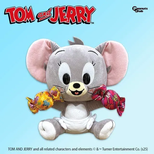 送料込！トムとジェリー　ぬいぐるみ　大量　まとめてセット！　タフィー Aタフィー】トムとジェリー お菓子BIGぬいぐるみVer.2 オンライン