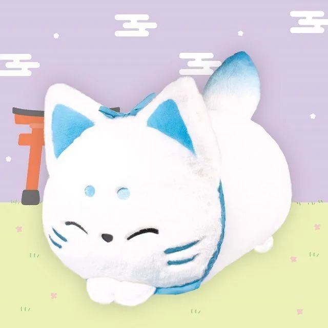ころころ Bあじさい(青)】ころころしろきつね EXびっぐ オンラインクレーン