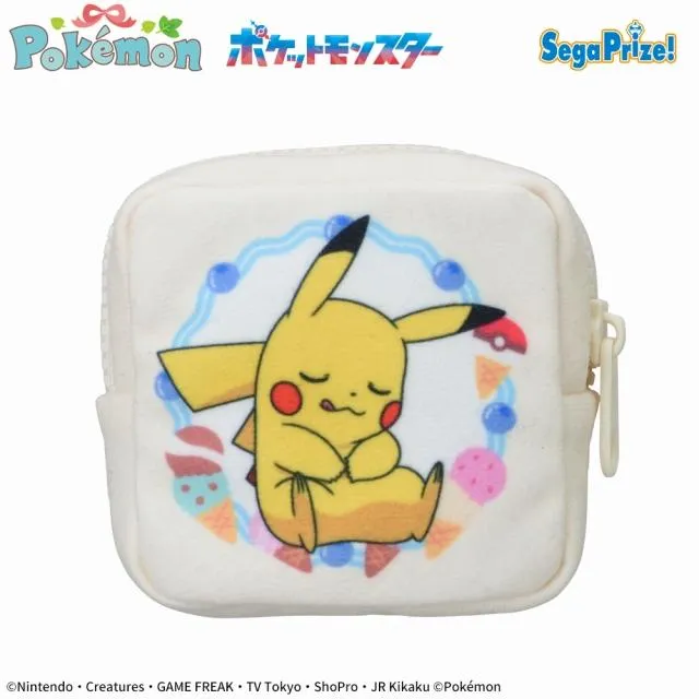 Aピカチュウ】ポケットモンスター スクエアプチポーチ オンライン