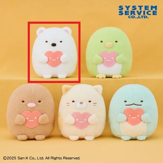 Aしろくま】すみっコぐらし しろくまのてづくりぬいぐるみ ふわふわ
