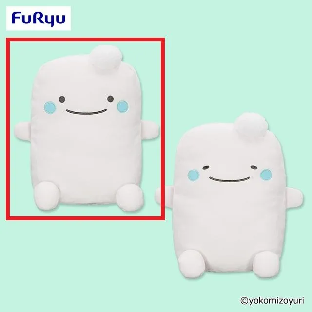 Aおすまし(目開け)】なんでもいきもの BIGぬいぐるみ(せっけん