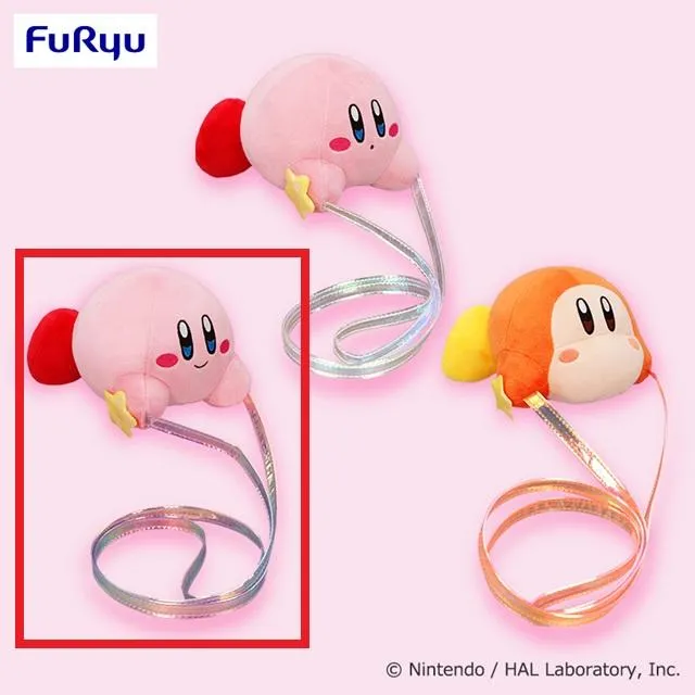 Aカービィ(にっこり)】星のカービィ だきつきポシェット オンライン