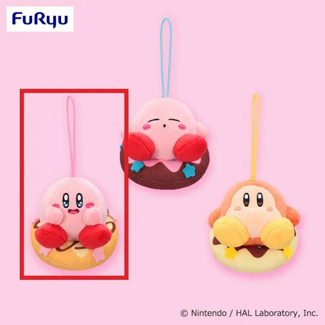 Aカービィ(わくわく/目開け)】星のカービィ ドーナツマスコット