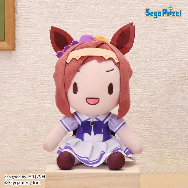 ウマ娘　クリアファイル　ぬいぐるみ グッズ-ぬいぐるみ】ウマ娘 シンデレラグレイ ゆるがおミニぬい