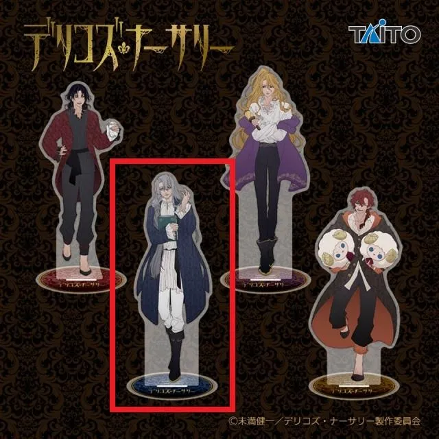 ディノクライシス　アクリルスタンド 3体セット シュルクやレックスも！『ゼノブレイド3』キャラクターアクリル