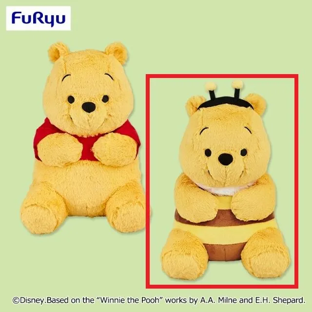 Bハチプーさん】くまのプーさん ぽってりおすわり超BIGぬいぐるみ