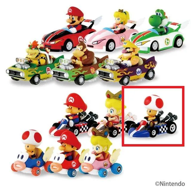 Iキノピオ(ノーマルカート)】マリオカートDX ツアーアソート