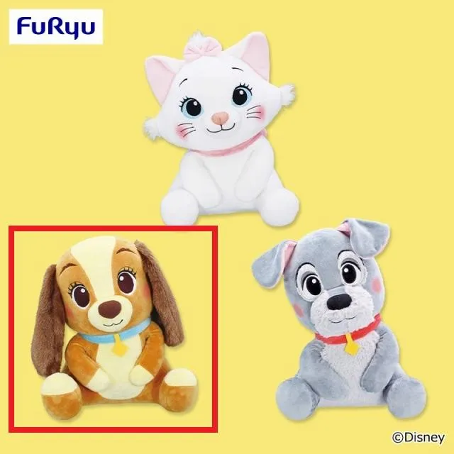 Bレディ】ディズニーキャラクター こてっとぺったん BIGぬいぐるみ