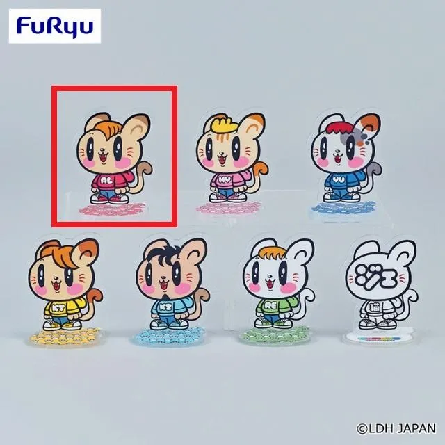 最終値下げ！ジェ猫 マスコット 全6種コンプリートとアクリル A白濱亜嵐】ジェ猫 アクリルスタンド オンラインクレーンゲーム DMM