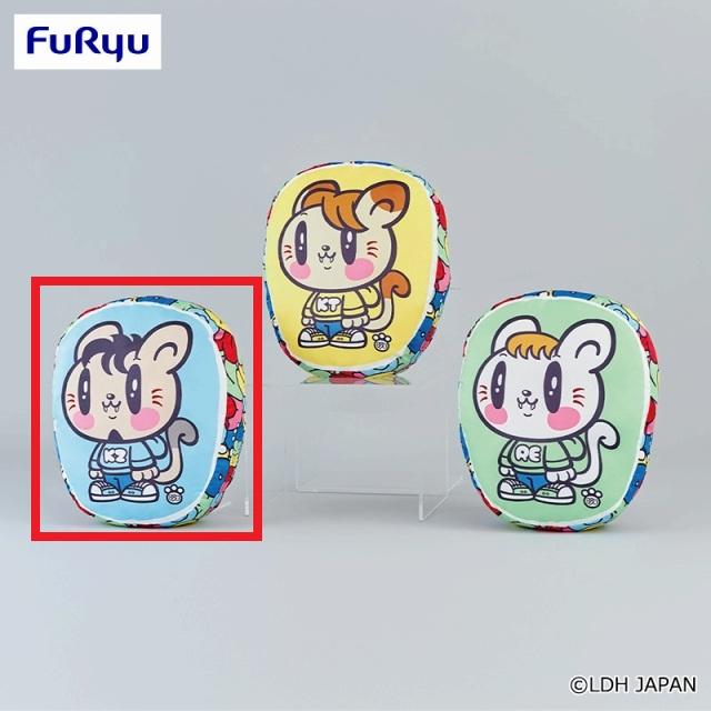B数原龍友】ジェ猫 ダイカットクッション② オンラインクレーン