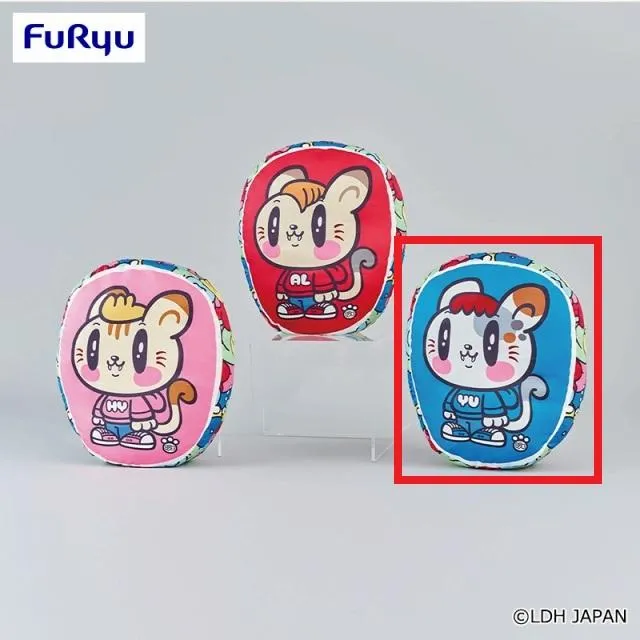 C中務裕太】ジェ猫 ダイカットクッション① オンラインクレーンゲーム