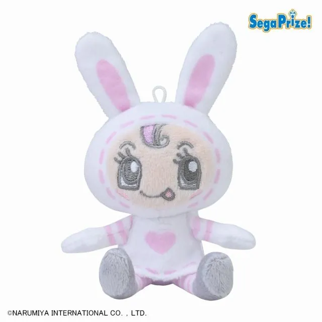 Cホワイト(ハートピンク)】ナルミヤキャラクターズ マスコット“ベリエ