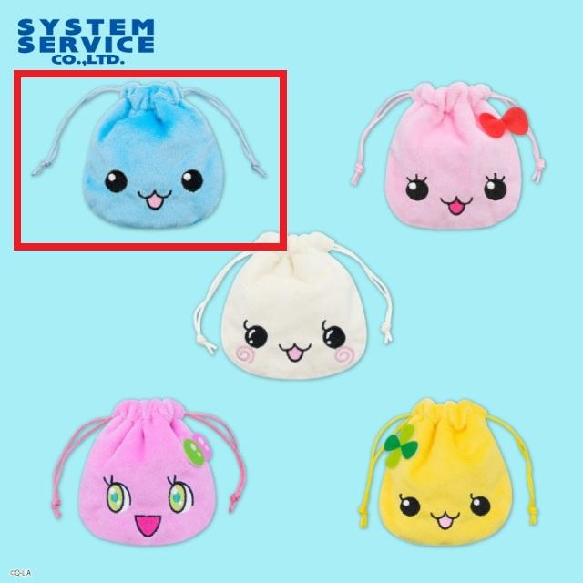 Aしずくちゃん】しずくちゃん 巾着ポーチ オンラインクレーンゲーム