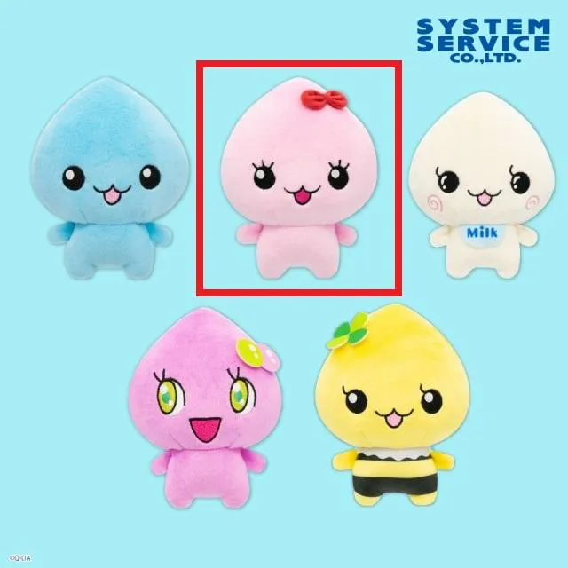 Bうるおいちゃん】しずくちゃん もちもちぬいぐるみ オンライン